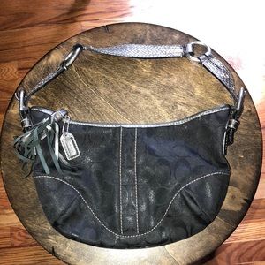 Black Coach handbag, great condition!